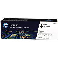 HP CE410XD No. 305X 2-pack Schwarz - Toner