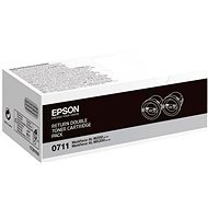 Epson S050711 Dual Pack Schwarz - Toner