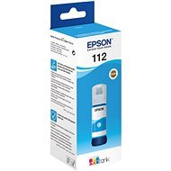 Epson 112 EcoTank Pigment Cyan Ink Bottle - Cyan - Druckertinte