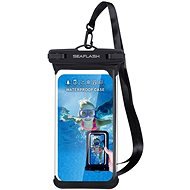Seaflash Waterproof TPU Case for Smartphones up to 6.5", Black - Phone Case