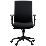 Swivel chair with extended seat RIVERTON F/L, various colours, black-black - Office Chair