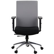 Swivel chair with extended seat RIVERTON F/L/AL, various colours, black/grey - Office Chair