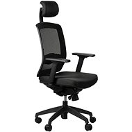 Swivel chair with extended seat GN-301 BLACK - Office Chair