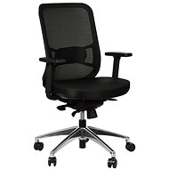 Swivel chair with extended seat GN-310/ALU BLACK - Office Chair
