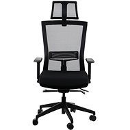 Swivel chair with extended seat HOPE BLACK MECHANISMUS - Office Chair