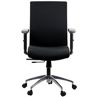 Swivel chair with extended seat RIVERTON F/L/AL, various colours, black/black - Office Chair