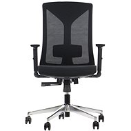 PREMIUM HAGER swivel chair with black chrome base - Office Chair