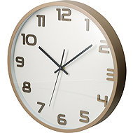 Segnale Wall Clock Tid, diameter 35 cm sand - Wall Clock