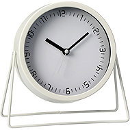 Segnale Metal table clock Stilla white, diameter 19 cm - Table Clock
