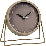 Segnale Metal table clock Stilla brown, diameter 19 cm - Table Clock