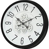 Segnale Wall clock with vintage gears, diameter 50,5 cm - Wall Clock