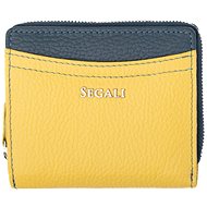 SEGALI 7544 B yellow/rain storm - Wallet