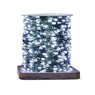 Sensanakupy Outdoor micro chain 100 m 1000LED, 8 programs, green cable, cold white - Light Chain