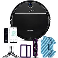 SENCOR SRV 8550BK Robotic Vacuum Cleaner 2in1 Active AllFloor CAMERA WiFi - Robot Vacuum