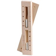 SENTIOTEC Hourglass for sauna - white sand, 15 min - Sauna Hourglass