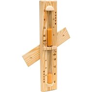 SENTIOTEC Hourglass for sauna - orange sand, 15 min - Sauna Hourglass