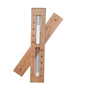 SENTIOTEC Hourglass for sauna - white sand, 15 min - Sauna Hourglass