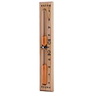 SENTIOTEC Hourglass for sauna - orange sand, 15 min - Sauna Hourglass