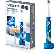 SENCOR SOC 0910BL Schallzahnbürste für Kinder - Elektrische Zahnbürste