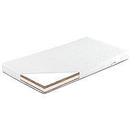 SENSILLO Classic crib mattress 120 × 60 cm, coconut, foam - Mattress