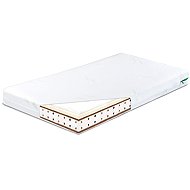 SENSILLO Luxury mattress for children 120 × 60 cm, four layers, memory foam, coconut, Aloe Vera - Mattress