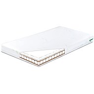 SENSILLO Quality latex children's mattress 120 × 60 cm, four layers, anti-allergic, Aloe Vera - Mattress