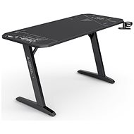 Sense7 Nomad Cybernetic desk Black, 140 × 60 cm - Gaming Desk