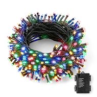 Outdoor Christmas chain 5 m 50 LED battery operated, coloured - Light Chain