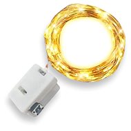 Mini chain 2 m 20 led battery operated, 3 programs - warm white - Light Chain