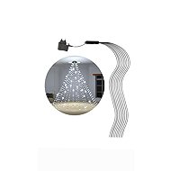 senzanakupy Waterfall Micro LED Christmas Tree Light String, 2 m, 400 LEDs – cool white - Light Chain