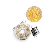 senzanakupy Outdoor Nano String Lights, 50 m, 500 LEDs, transparent cable, 8 programmes with timer – - Light Chain