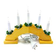 Arc, 5 bulbs - for socket - Electric Christmas Candlestick