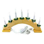 Arc natural, 7 bulbs - for socket - Electric Christmas Candlestick