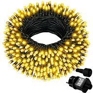 Outdoor Christmas pendant 2,5 m 105 led, warm white, timer, connectable - Light Chain