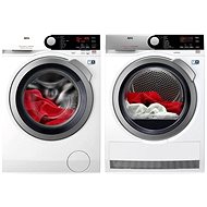 AEG ProSteam L7FBE68SC + AEG AbsoluteCare T8DEE68SC - Washer Dryer Set