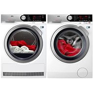 AEG ProSteam L7FEC41SC + AEG AbsoluteCare T8DEC68SC - Washer Dryer Set