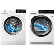 ELECTROLUX EW6F328WUC + ELECTROLUX EW8H259SCT - Washer Dryer Set