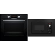 BOSCH HBA174EA0 + BOSCH BFL623MB3 - Built-in Oven & Microwave Set