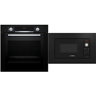 BOSCH HRA334EB0 + BOSCH BFL623MB3 - Built-in Oven & Microwave Set