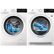 ELECTROLUX EW6F328WC + ELECTROLUX EW8H358SC - Washer Dryer Set