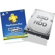 Seagate PlayStation játék meghajtó, 1 TB + Sony PS3 Plus kártya 365 Days - Hibrid meghajtó