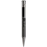 Otto Hutt Design 04 black floral pattern - Ballpoint Pen
