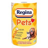 Paper towels Regina Pets, orange and white, 1 roll - Dish Cloths