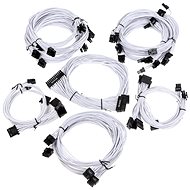 Super Flower Sleeve Cable Kit Pro - White - Charging Cable Set