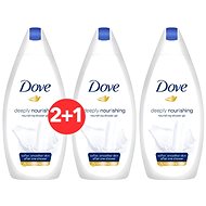 DOVE Deeply Nourishing Shower Gel 500 ml 2 + 1 - Shower Gel