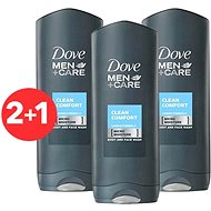 DOVE Men+Care Clean Comfort 400ml 2+1 - Shower Gel