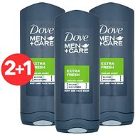 DOVE Men+Care Extra Fresh 400ml 2+1 - Shower Gel