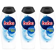 BABA Triopack Men Shower Gel For Sensitive Skin 3in1 400 ml - Shower Gel
