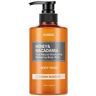 KUNDAL Honey & Macadamia Pure Body Wash Cherry Blossom 500 ml - Shower Gel