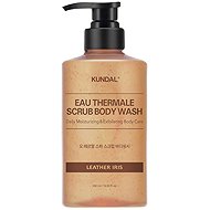 KUNDAL Eau Thermale Scrub Body Wash Leather Iris 500 ml - Shower Gel